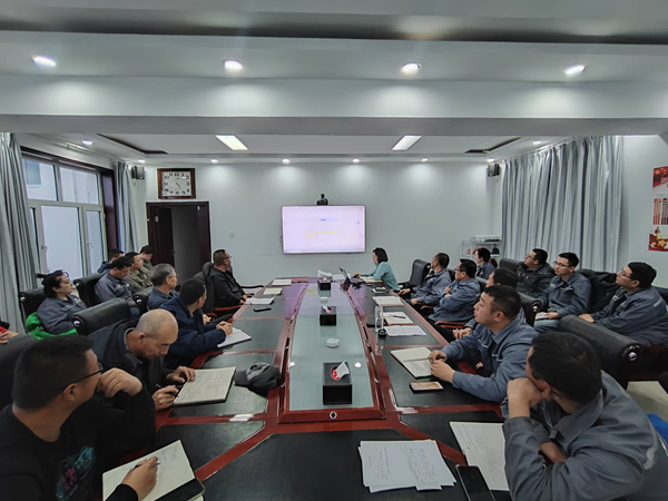 學制度、促合規、強管理—額鹽公司開展集團印發制度及公安部門要求內容集中培訓